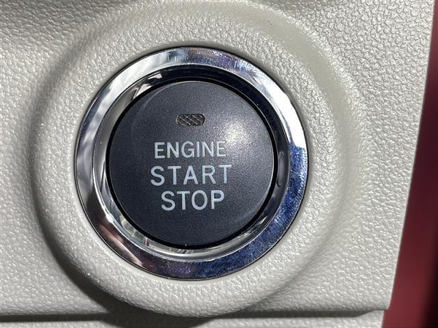 【スマートキー（エンジンスタートストップスイッチ）】スマートキー（電子キー）を持っていれば、スイッチを押すだけでエンジンをかけることができます！