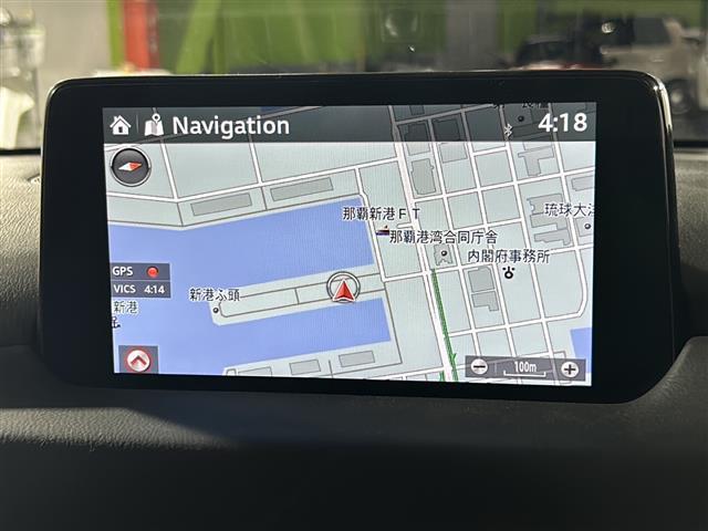 【純正ナビ】専用設計で車内の雰囲気にマッチ！ナビ利用時のマップ表示は見やすく、いつものドライブがグッと楽しくなります！