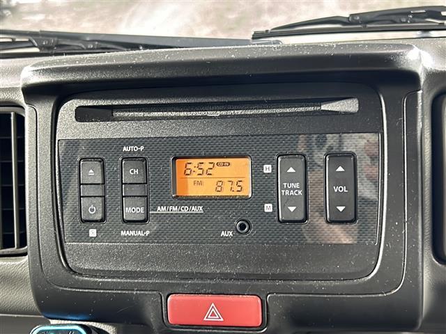 【　オーディオ　】車内で音楽がお楽しみいただけます♪