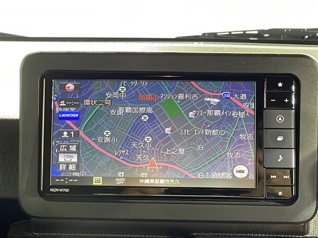 【純正ナビ】専用設計で車内の雰囲気にマッチ！ナビ利用時のマップ表示は見やすく、いつものドライブがグッと楽しくなります！