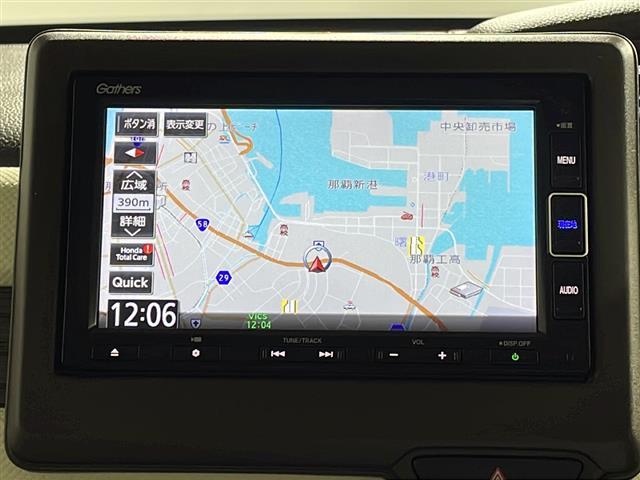 Ｎ－ＢＯＸ Ｌ　県外仕入れ　禁煙車　ホンダセンシング　パワースライドドア　純正ナビ　バックカメラ　ＣＤ　ＤＶＤ　Ｂｌｕｅｔｏｏｔｈ　フルセグＴＶ　ＥＴＣ　ドライブレコーダー前後　レーンアシスト　コーナーセンサー（5枚目）