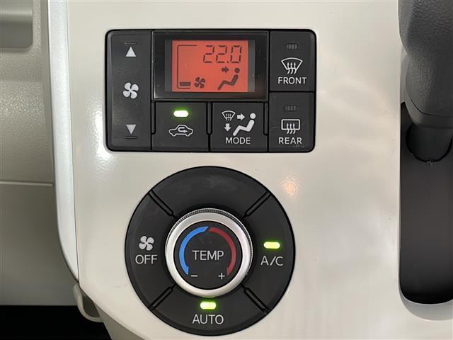 【オートエアコン】車内温度を感知して自動で温度調整をしてくれるのでいつでも快適な車内空間を創り上げます！