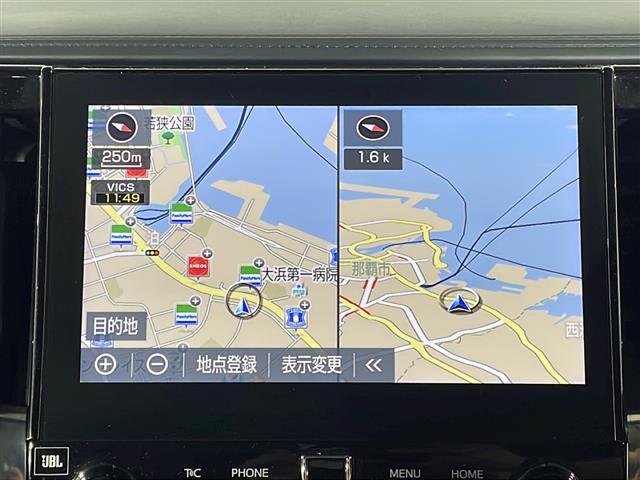 アルファードハイブリッド SR Cパッケージ 禁煙車 7人乗り 純正メーカーナビ(BT,フルセグ,CD/DVD,ラジオ) パノラマミックビューモニター JBLサウンド 純正フリップダウンモニター モデリスタエアロ シグネチャーイルミ 両側パワスラ(3枚目)