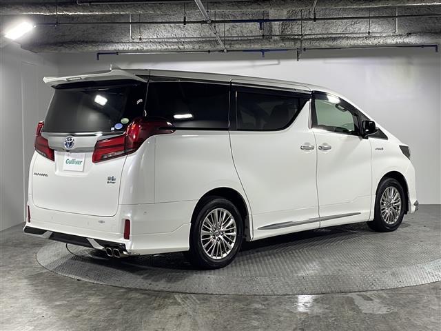 アルファードハイブリッド SR Cパッケージ 禁煙車 7人乗り 純正メーカーナビ(BT,フルセグ,CD/DVD,ラジオ) パノラマミックビューモニター JBLサウンド 純正フリップダウンモニター モデリスタエアロ シグネチャーイルミ 両側パワスラ(36枚目)