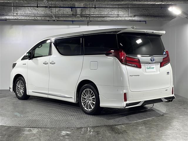 アルファードハイブリッド SR Cパッケージ 禁煙車 7人乗り 純正メーカーナビ(BT,フルセグ,CD/DVD,ラジオ) パノラマミックビューモニター JBLサウンド 純正フリップダウンモニター モデリスタエアロ シグネチャーイルミ 両側パワスラ(38枚目)