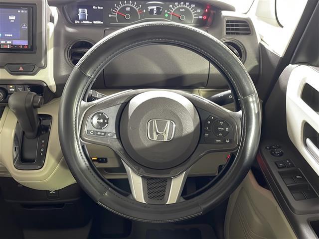 N-BOX G・Lホンダセンシング 禁煙車 ホンダセンシング 社外ナビ CD DVD バックカメラ ビルトインETC USB入力端子 アクティブクルーズコントロール LEDヘッドライト 片側パワースライド スペアキー 取扱説明書 保証書(11枚目)