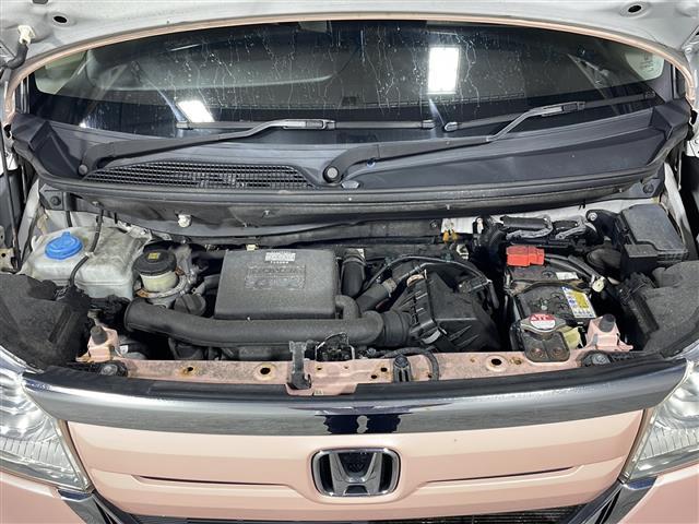 N-BOX G・Lホンダセンシング 禁煙車 ホンダセンシング 社外ナビ CD DVD バックカメラ ビルトインETC USB入力端子 アクティブクルーズコントロール LEDヘッドライト 片側パワースライド スペアキー 取扱説明書 保証書(42枚目)