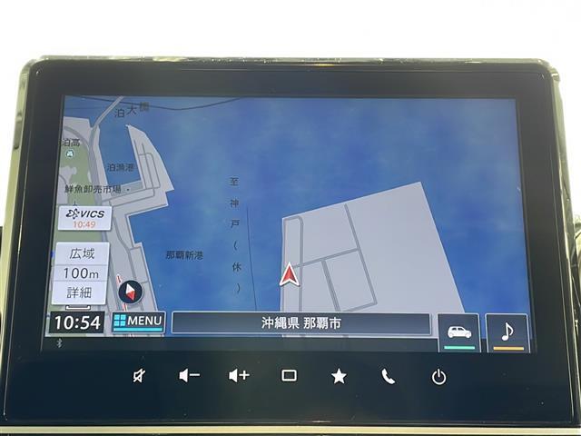 【純正ナビ】専用設計で車内の雰囲気にマッチ！ナビ利用時のマップ表示は見やすく、いつものドライブがグッと楽しくなります！
