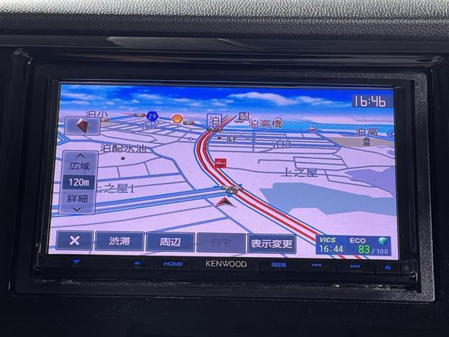 Ｎ－ＷＧＮ Ｇ・スタイリッシュパッケージ　県外仕入　禁煙車　社外ナビ　【ＣＤ／ＤＶＤ／Ｂｌｕｅｔｏｏｔｈ／ワンセグＴＶ】　ＵＳＢ入力端子　クルーズコントロール　ステアリングリモコン　ビルトインＥＴＣ　スマートキー　電動格納ミラー　純正ＡＷ（4枚目）