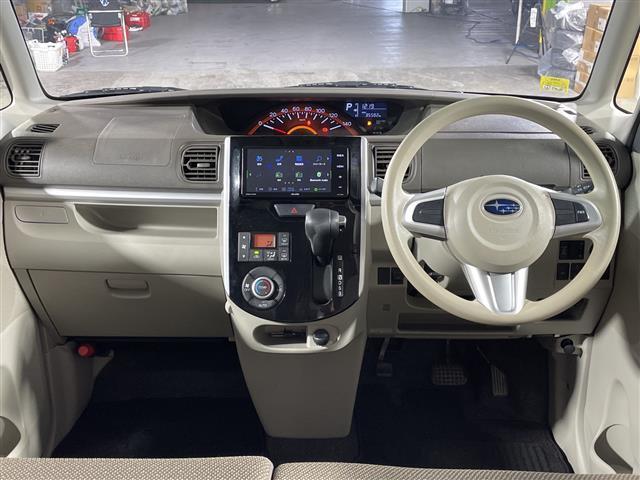 シフォン Ｇ　スマートアシスト　禁煙車　県外仕入れ　パワースライドドア　衝突軽減ブレーキ　社外ナビ　フルセグＴＶ　ＣＤ　ＤＶＤ　ＢＴ　ＦＭ　ＡＭ　バックカメラ　ドライブレコーダー　ＥＴＣ　シートヒーター　オートマチックハイビーム（3枚目）