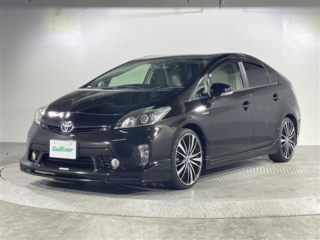 プリウス Ｓ　県外仕入れ　禁煙車　社外エアロ　ロクサーニ１９インチアルミ　純正ナビ　ＣＤ　ＤＶＤ　Ｂｌｕｅｔｏｏｔｈ　ミラー型ドラレコ　バックカメラ　社外車高調　ビルトインＥＴＣ　純正フロアマット（37枚目）