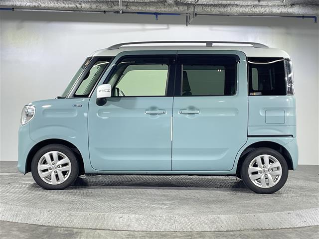 スペーシア ハイブリッドX 禁煙車 両側パワースライド 社外ナビ フルセグ CD DVD BT デュアルセンサーブレーキサポート バックカメラ 前後ドラレコ リアサーキュレーター ETC オートライト 車線逸脱警報(35枚目)