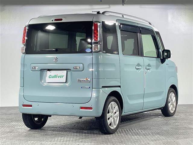 スペーシア ハイブリッドX 禁煙車 両側パワースライド 社外ナビ フルセグ CD DVD BT デュアルセンサーブレーキサポート バックカメラ 前後ドラレコ リアサーキュレーター ETC オートライト 車線逸脱警報(38枚目)