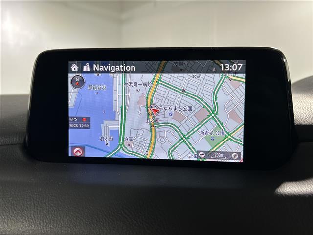 【純正ナビ】専用設計で車内の雰囲気にマッチ！ナビ利用時のマップ表示は見やすく、いつものドライブがグッと楽しくなります！