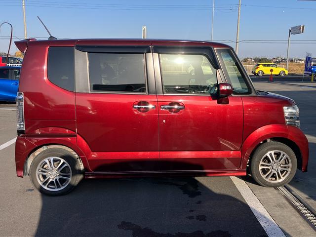 N-BOXカスタム G・Lパッケージ 社外ナビ ETC バックカメラ 左側電動スライドドア 横滑り防止装置 ヒルスタートアシスト 純正アルミホイール スマートキー スペアキー(35枚目)