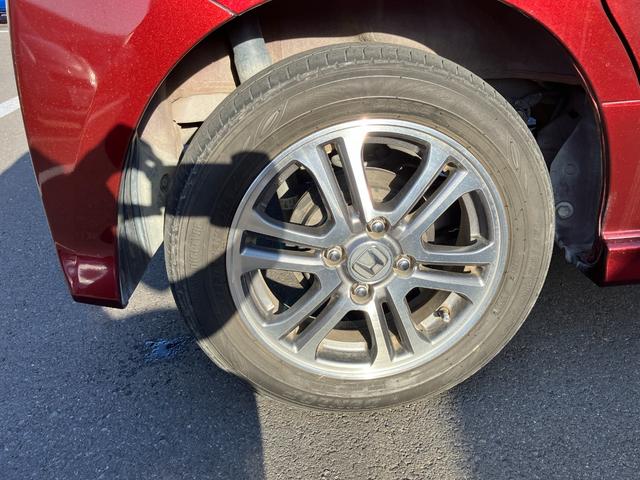 N-BOXカスタム G・Lパッケージ 社外ナビ ETC バックカメラ 左側電動スライドドア 横滑り防止装置 ヒルスタートアシスト 純正アルミホイール スマートキー スペアキー(45枚目)