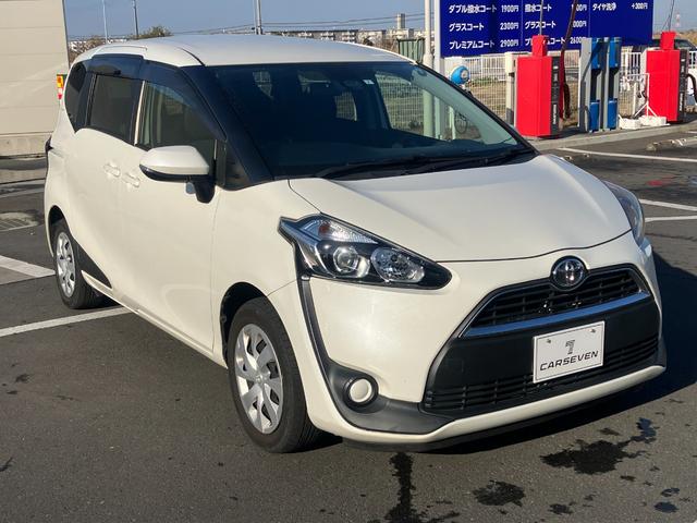 シエンタ X 衝突軽減装置 車線逸脱防止支援システム 横滑防止装置 片側電動スライドドア ドアイージークローザードア アイドリングストップ 純正ナビ ETC バックカメラ スマートキー スペアキー(35枚目)