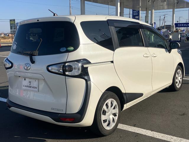 シエンタ X 衝突軽減装置 車線逸脱防止支援システム 横滑防止装置 片側電動スライドドア ドアイージークローザードア アイドリングストップ 純正ナビ ETC バックカメラ スマートキー スペアキー(37枚目)
