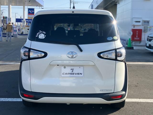 シエンタ X 衝突軽減装置 車線逸脱防止支援システム 横滑防止装置 片側電動スライドドア ドアイージークローザードア アイドリングストップ 純正ナビ ETC バックカメラ スマートキー スペアキー(38枚目)