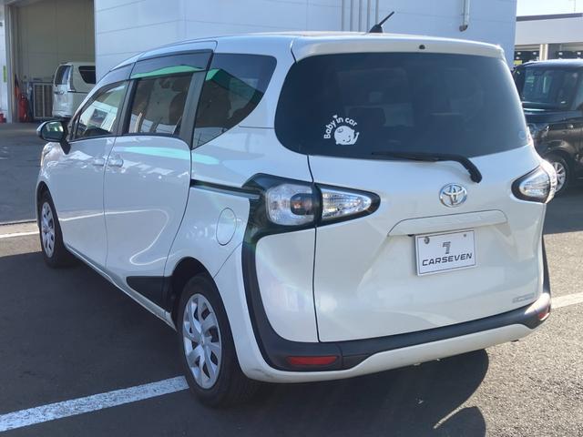 シエンタ X 衝突軽減装置 車線逸脱防止支援システム 横滑防止装置 片側電動スライドドア ドアイージークローザードア アイドリングストップ 純正ナビ ETC バックカメラ スマートキー スペアキー(39枚目)