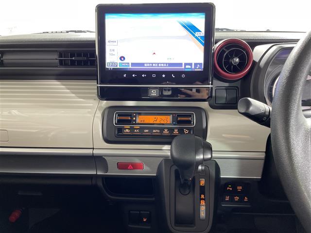 スペーシア ハイブリッドＸ　純正メモリナビ（フルセグＴＶ／Ｂｌｕｅｔｏｏｔｈ）全方位モニター　衝突軽減ブレーキ　レーンキープアシスト　レーダークルコン　シートヒーター　サーキュレーター　リアコーナーセンサー　ステアリングリモコン（11枚目）