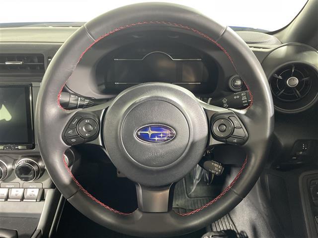 BRZ R 社外9型メモリーナビゲーション フルセグテレビ CD DVD HDMI BT バックカメラ 革巻きステアリング 純正17インチアルミホイール 革巻きステアリング LEDヘッドライト ドライブレコーダー(17枚目)