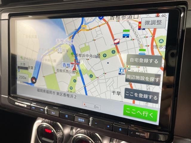 BRZ R 社外9型メモリーナビゲーション フルセグテレビ CD DVD HDMI BT バックカメラ 革巻きステアリング 純正17インチアルミホイール 革巻きステアリング LEDヘッドライト ドライブレコーダー(29枚目)