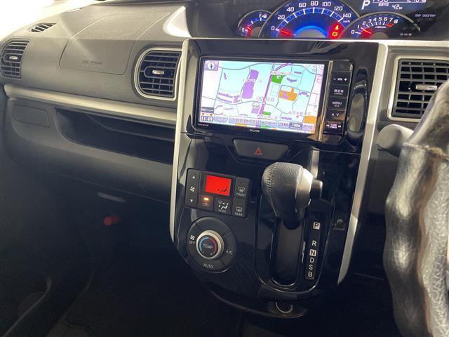 タント カスタムＲＳ　両側パワースライドドア　バックカメラ　社外ナビ【ＡＶＷ－２０４ｉＷ】　ＥＴＣ　フルセグ　後席サンシェード　オートエアコン　パワーウィンドウ　スマートキー　プッシュスタート（14枚目）