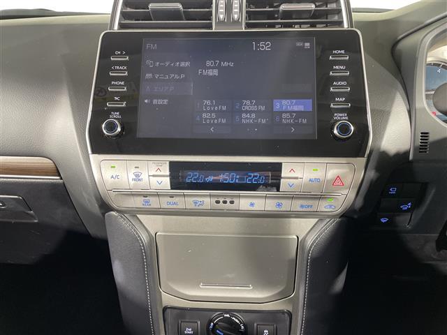 ランドクルーザープラド ＴＸ　Ｌパッケージ　マットブラックエディション　サンルーフ　純正メーカーナビ　フルセグテレビ　アラウンドビューモニター　黒革シート　ＢＳＭ　ドライブレコーダー　三列目電動シート　シートヒーター　シートクーラー　レーダークルーズコントロール（12枚目）