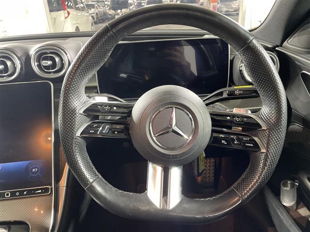 Cクラス C220dアバンギャルド 純正ナビゲーション BT DVD CD フルセグテレビ 全方位カメラ ブラインドスポットモニター ヘッドアップディスプレイ コーナーセンサー レーダークルーズコントロール パトルシフト(16枚目)