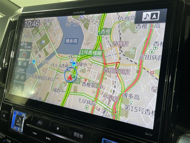 ヴェルファイア 2.5Z Gエディション アルパインナビ AM FM CD DVD BT SD Ipod HDMI フリップダウン パワーバックドア バックカメラ コーナーセンサー 横滑り防止 電動パーキングブレーキ ブレーキホールド(4枚目)