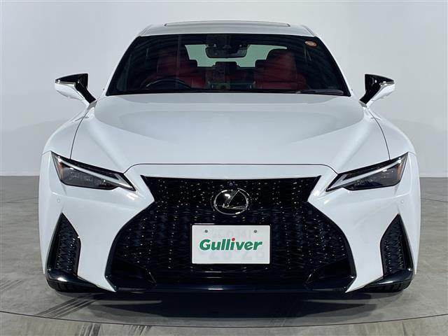 IS IS300h Fスポーツ サンルーフ アラウンドビューモニター 純正メモリナビ フルセグテレビ 赤革シート シートヒーター BSM ETC2.0 レーダークルーズコントロール カードキー有り(35枚目)