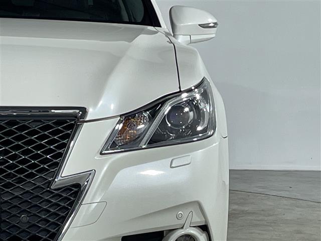 クラウンハイブリッド アスリートG 純正HDDナビゲーション CD DVD BT フルセグテレビ バックモニター プリクラッシュモニター レーダークルーズコントロール オートハイビーム 革シート シートヒーター ベンチレーション(38枚目)