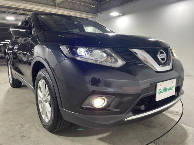 エクストレイル 20X エマージェンシーブレーキパッケージ 社外メモリナビ(CD/DVD/BT/フルセグTV)バックモニター エマージェンシーブレーキ 車線逸脱警報 前方ドラレコ ETC オートライト LEDヘッドライト フォグランプ 革シート シートヒーター(56枚目)