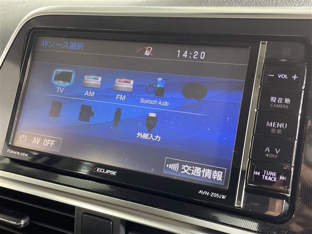 シエンタ G 社外メモリーナビゲーション CD DVD BT フルセグテレビ バックカメラ オートライト オートハイビーム LEDライト 革巻きステアリング ステアリングスイッチ ドライブレコーダー 純正アルミ(4枚目)