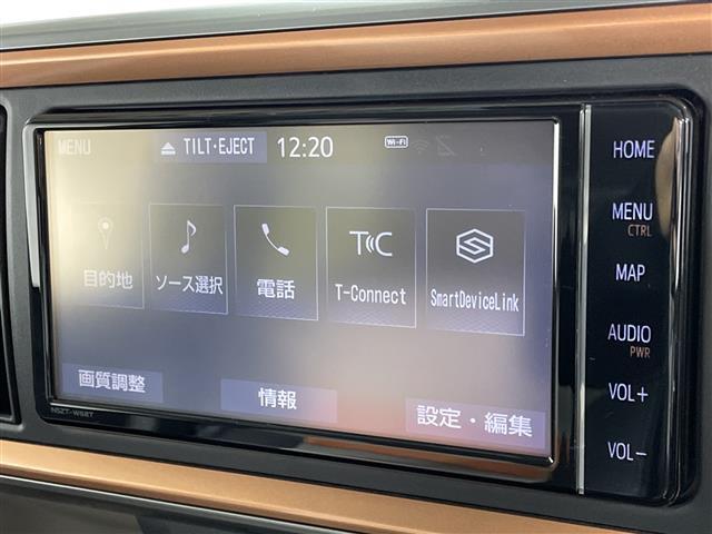 パッソ モーダ　チャーム　禁煙車　ワンオーナー　純正メモリーナビゲーション　フルセグテレビ　全方位モニター　ＴＶキッド　ＬＥＤヘッドライト　ドライブレコーダー前後　ハーフレザーシート　ベンチシート　純正１４インチアルミホイール（3枚目）