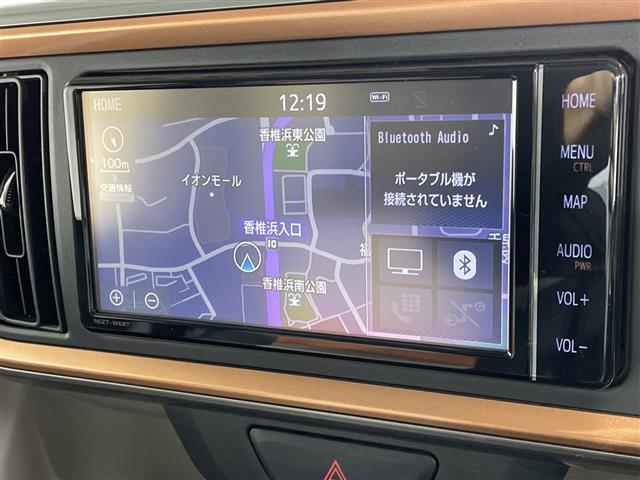 パッソ モーダ　チャーム　禁煙車　ワンオーナー　純正メモリーナビゲーション　フルセグテレビ　全方位モニター　ＴＶキッド　ＬＥＤヘッドライト　ドライブレコーダー前後　ハーフレザーシート　ベンチシート　純正１４インチアルミホイール（4枚目）