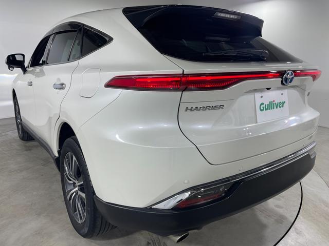 ハリアーハイブリッド Ｇ　禁煙車　純正８型ディスプレイオーディオ（ナビ／ＢＴ／フルセグＴＶ）　バックモニター　トヨタセーフティセンス　クリアランスソナー　ハーフレザーシート　パワーシート　パワーバックドア　ＬＥＤ（53枚目）