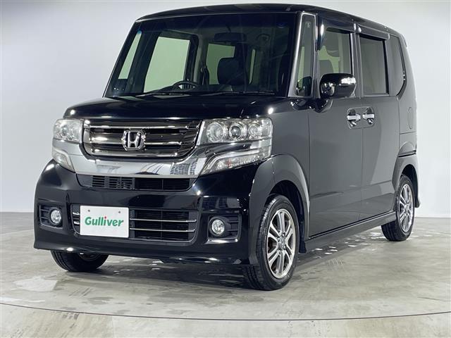 Ｎ－ＢＯＸカスタム Ｇ・Ｌパッケージ　禁煙車　社外ＨＤＤナビ（ＣＤ／ＤＶＤ／ＢＴ／ＭＳＶ）片側パワースライドドア　キセノンライト　オートライト　フォグランプ　ＥＴＣ　スマートキー　プッシュスタート　純正アルミホイール　フロアマット（43枚目）