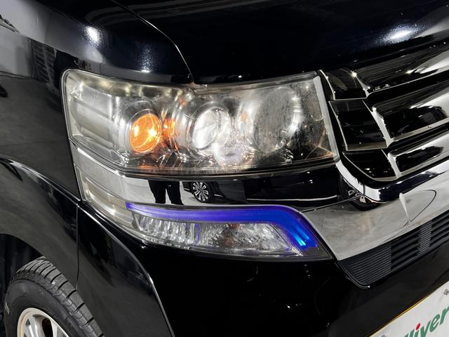 Ｎ－ＢＯＸカスタム Ｇ・Ｌパッケージ　禁煙車　社外ＨＤＤナビ（ＣＤ／ＤＶＤ／ＢＴ／ＭＳＶ）片側パワースライドドア　キセノンライト　オートライト　フォグランプ　ＥＴＣ　スマートキー　プッシュスタート　純正アルミホイール　フロアマット（48枚目）