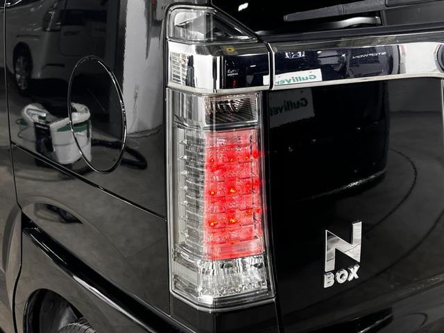 Ｎ－ＢＯＸカスタム Ｇ・Ｌパッケージ　禁煙車　社外ＨＤＤナビ（ＣＤ／ＤＶＤ／ＢＴ／ＭＳＶ）片側パワースライドドア　キセノンライト　オートライト　フォグランプ　ＥＴＣ　スマートキー　プッシュスタート　純正アルミホイール　フロアマット（56枚目）
