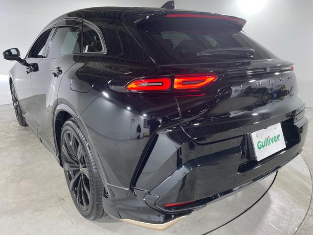 クラウンスポーツ Ｚ　禁煙車　パノラマルーフ　純正１２．３型ディスプレイオーディオ（ナビ／ＢＴ／フルセグＴＶ）パノラミックビューモニター　トヨタチームメイト　モデリスタエアロ　パワーバックドア　パーキングアシスト　ＨＵＤ（55枚目）