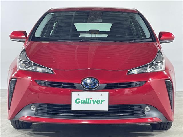 プリウス S 純正9型メモリナビ(CD/DVD/BT/フルセグTV) バックモニター トヨタセーフティセンス コーナーセンサー 革巻きステアリング ステアリングリモコン ETC LEDヘッドライト オートライト(41枚目)