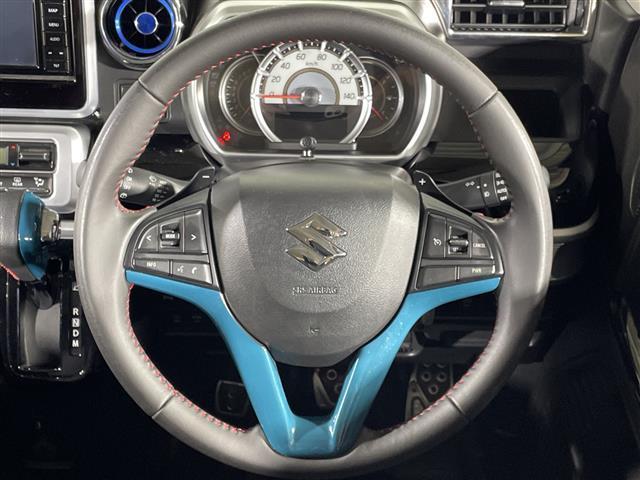 スペーシアカスタム ハイブリッドＸＳターボ　禁煙車　純正ナビゲーション　フルセグテレビ　全方位モニター　ＬＥＤヘッドライト　クルーズコントロール　シートヒーター　ベンチシート　社外１６インチアルミホイール　両側パワースライドドア　スマートキー（27枚目）