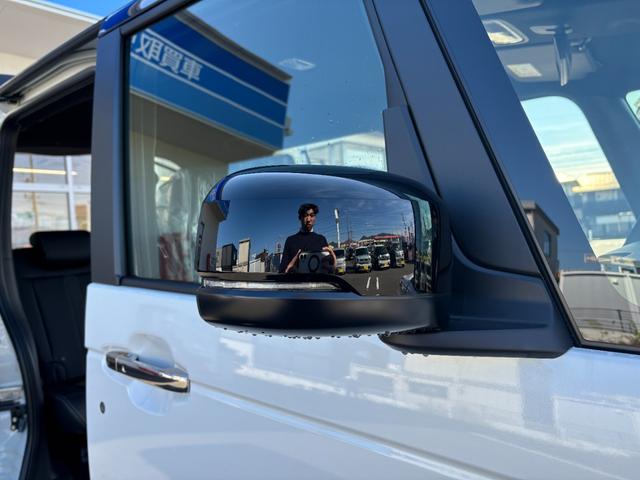 N-BOXカスタム ターボコーディネートスタイル 届出済未使用車 4WD ターボ 2トーン 8インチナビ Bカメラ 15インチ専用AW レザーシート シートヒーター USB 両側パワスラ クルコン ミラーヒーター コーナーセンサー パドルシフト(53枚目)