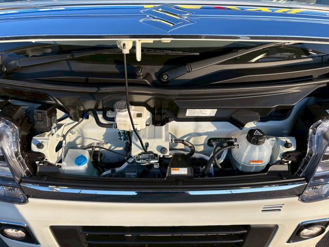 エブリイワゴン PZターボスペシャル 【4WDハイルーフ】【届出済未使用車】【衝突軽減装置&車線逸脱警報】LEDヘッドライト シートヒーター 両側電動スライド オートステップ コーナーセンサー スマートキー 純正AW 横滑り防止(43枚目)