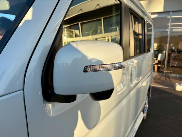 エブリイワゴン PZターボスペシャル 【4WDハイルーフ】【届出済未使用車】【衝突軽減装置&車線逸脱警報】LEDヘッドライト シートヒーター 両側電動スライド オートステップ コーナーセンサー スマートキー 純正AW 横滑り防止(46枚目)