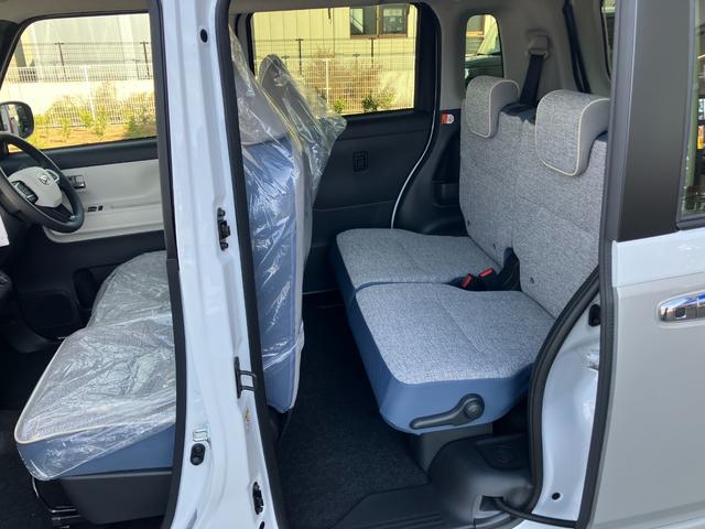 ムーヴキャンバス ストライプスGターボ 【登録済未使用車】【ターボ】【4WD】【衝突軽減】【車線逸脱】【アダプティブクルーズ】【シートヒーター】【両側自動スライド】【障害物センサー】(21枚目)