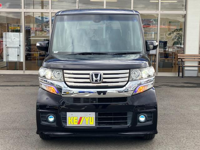 N-BOXカスタム G ターボSSパッケージ 特別仕様車 4WD 禁煙車 7インチ純正ナビ バックカメラ Bluetooth 衝突軽減 横滑り シートヒーター ETC クルーズコントロール ドアミラーヒーター 両側自動スライド(16枚目)
