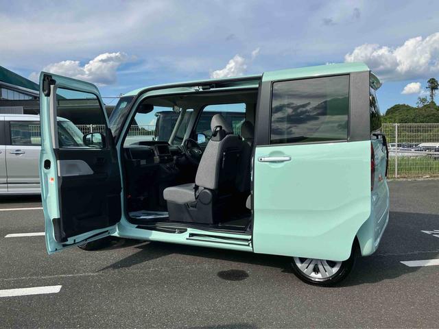 タント Ｘ　ＬＥＤヘッドライト／片側電動スライドドア／キーフリー／コーナーセンサー／アイドリングストップ／衝突回避支援システム／横滑り防止装置／オートライト／オートエアコン／電動格納ミラー／電動パーキングブレーキ（3枚目）